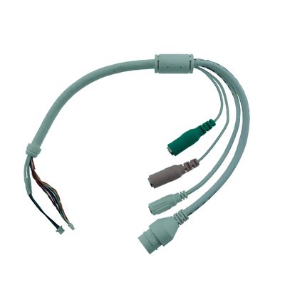 MX1.25 10 Pin Rj45 Mother IP Camera Cable Wire Harness Waterproof 002